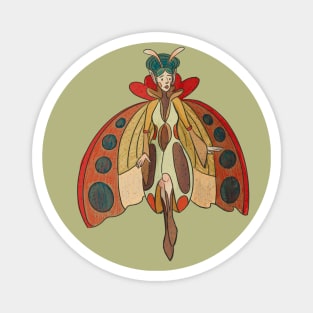 Moth Fairy Magnet